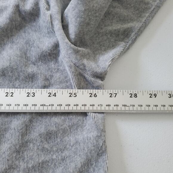 J. Jill Top & Skirt Set Womens 2X 3X Gray Knit Long Sleeve Elastic Waist Modest - Picture 15 of 16